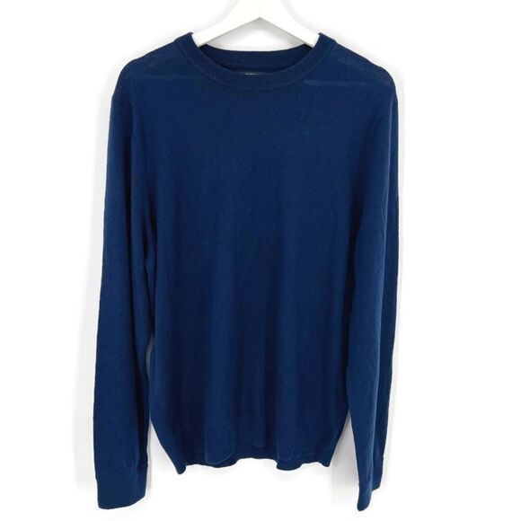 NWT Nordstrom Merino Wool Crewneck Sweater Large - Picture 1 of 7